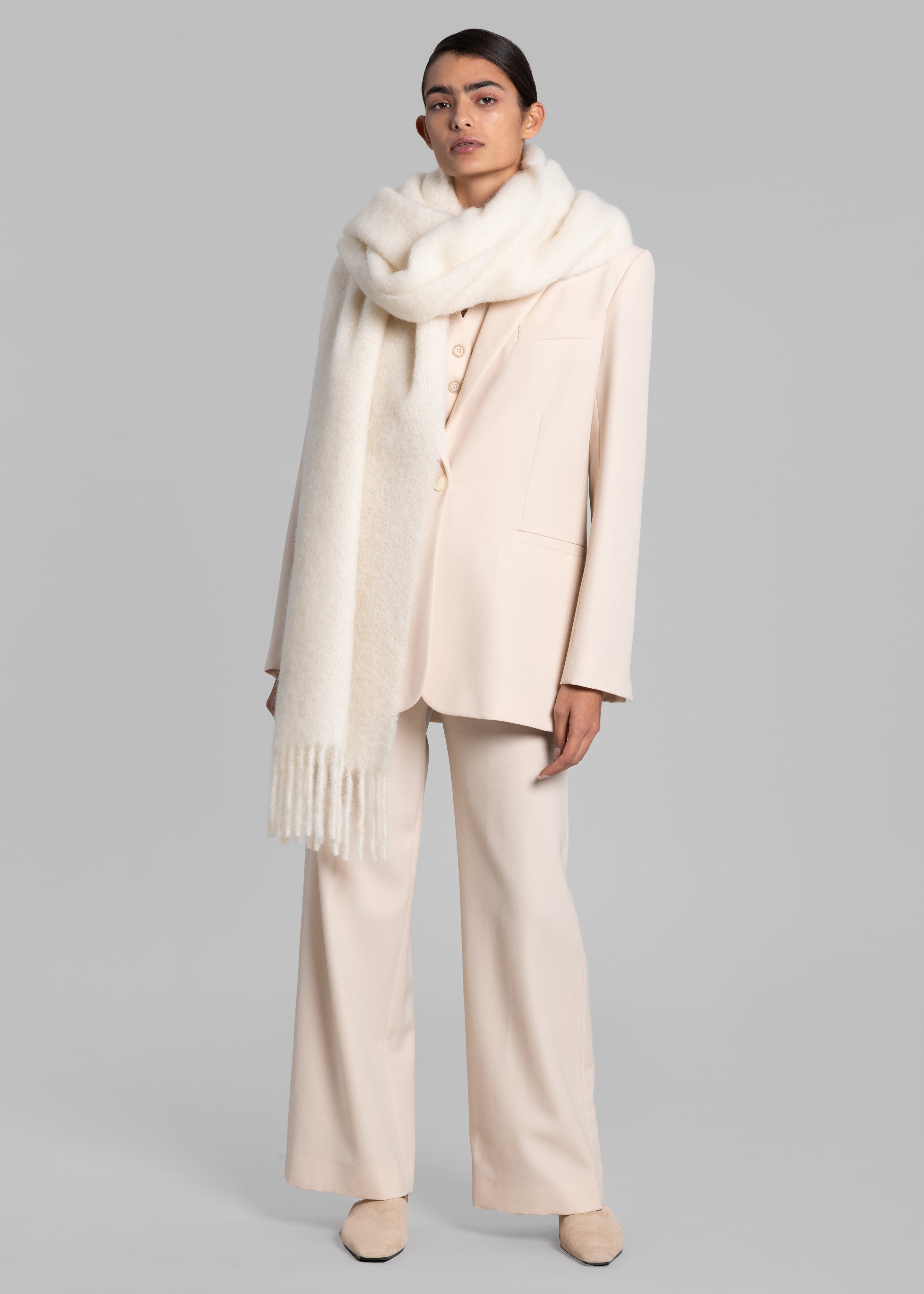Frankie Lanne Scarf - Off White