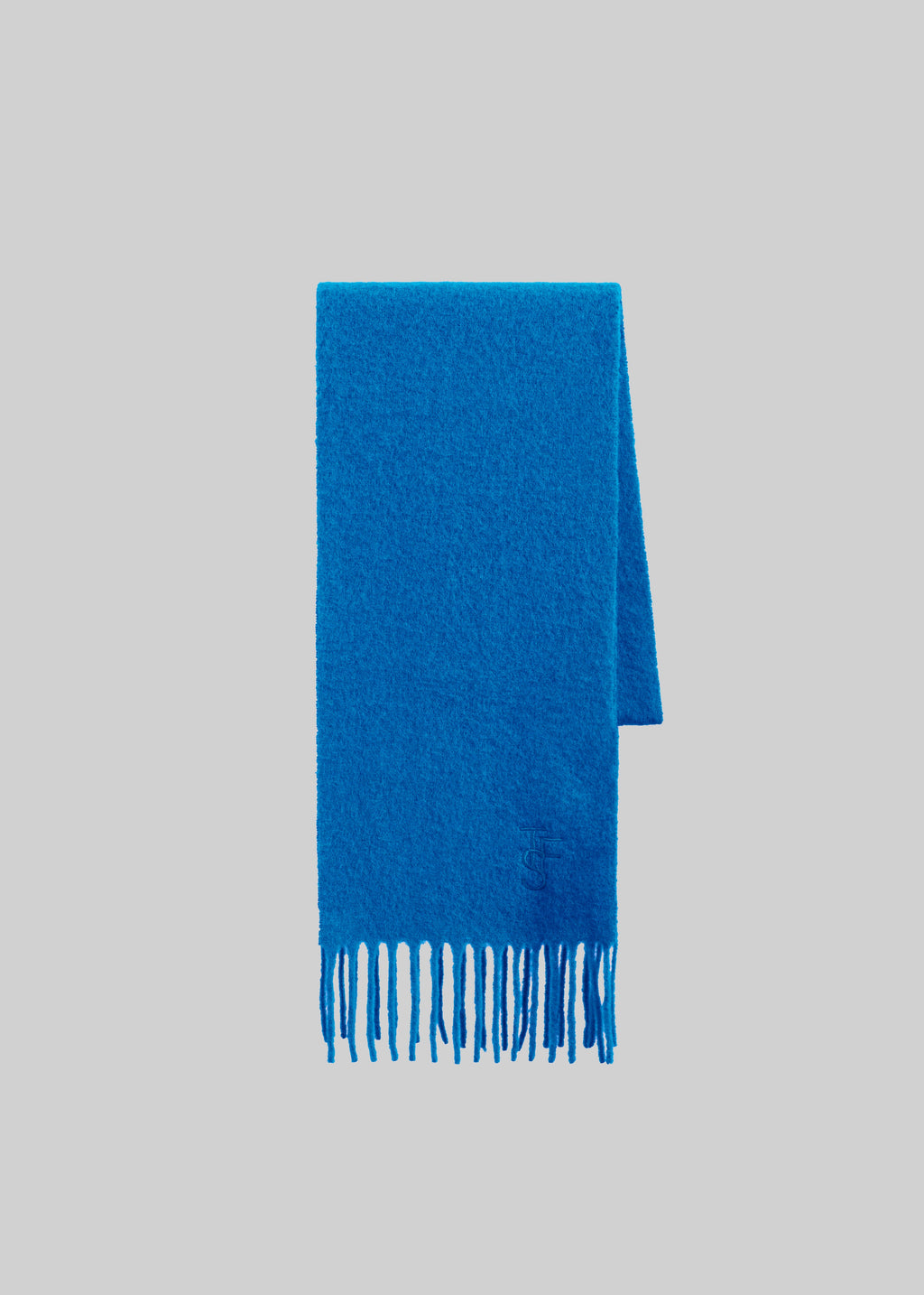 Olari Alpaca Blend Scarf - Royal Blue