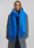 Olari Alpaca Blend Scarf - Royal Blue