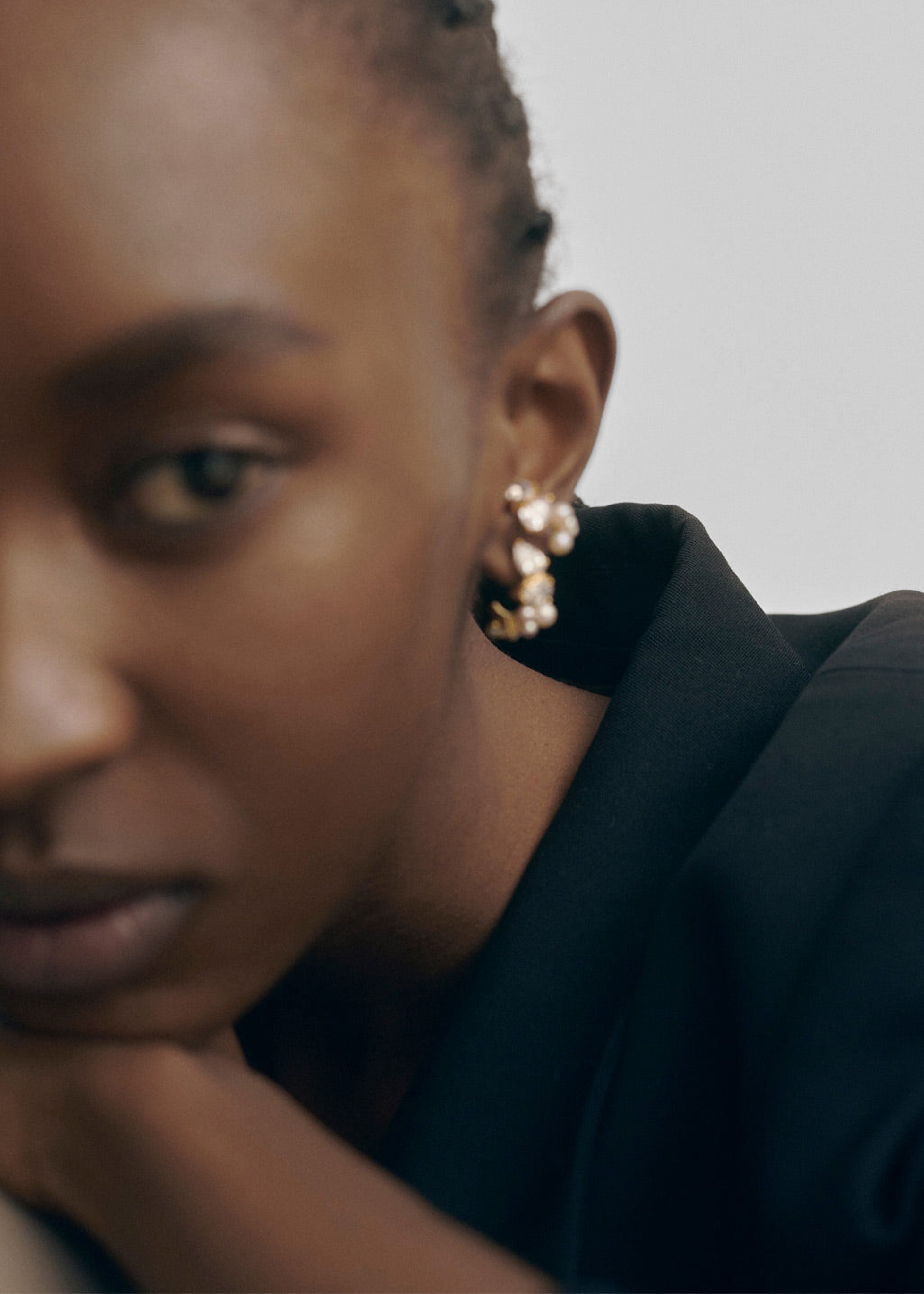 Completedworks Chasing Shadows Ear Cuff - Gold