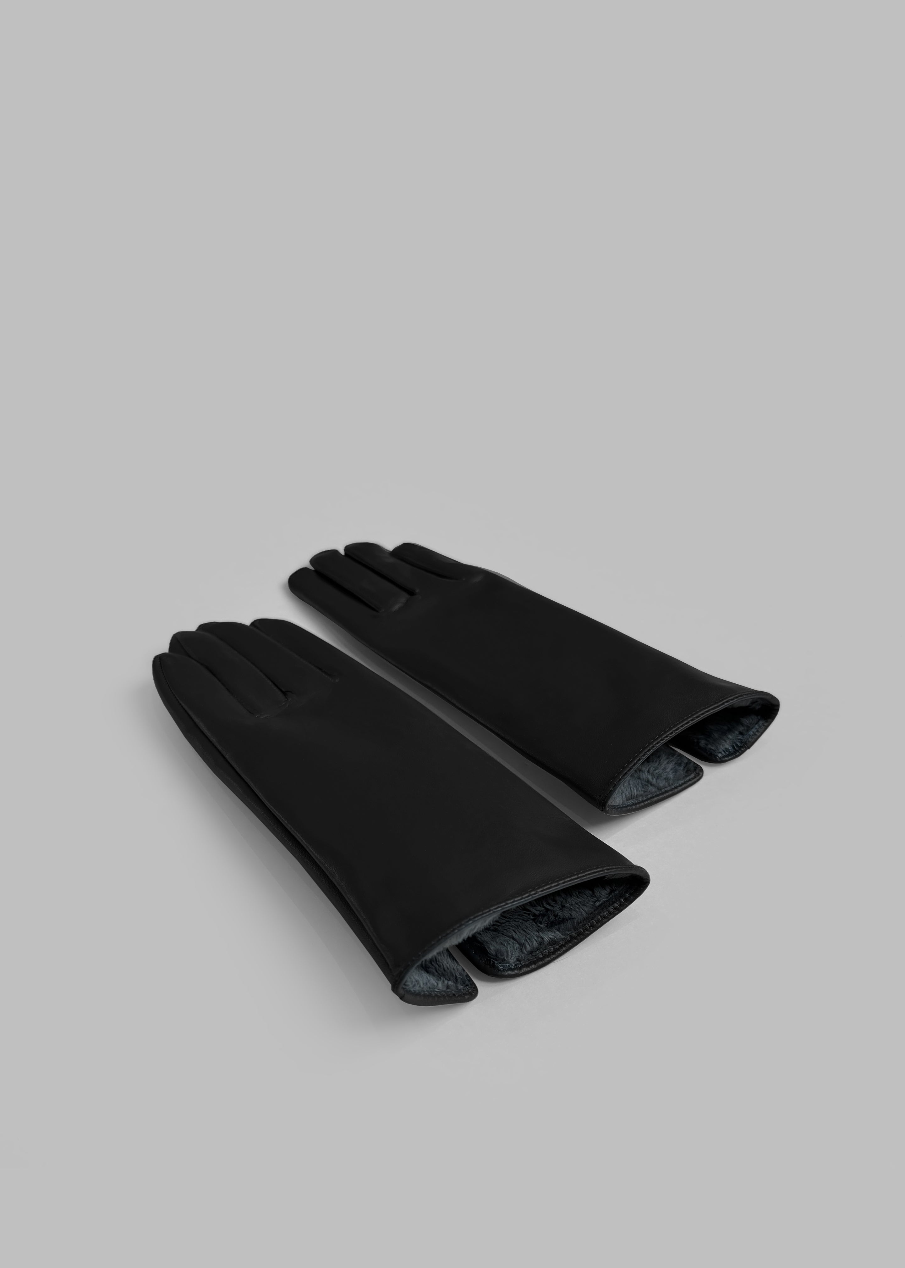 Ruby Leather Gloves - Black