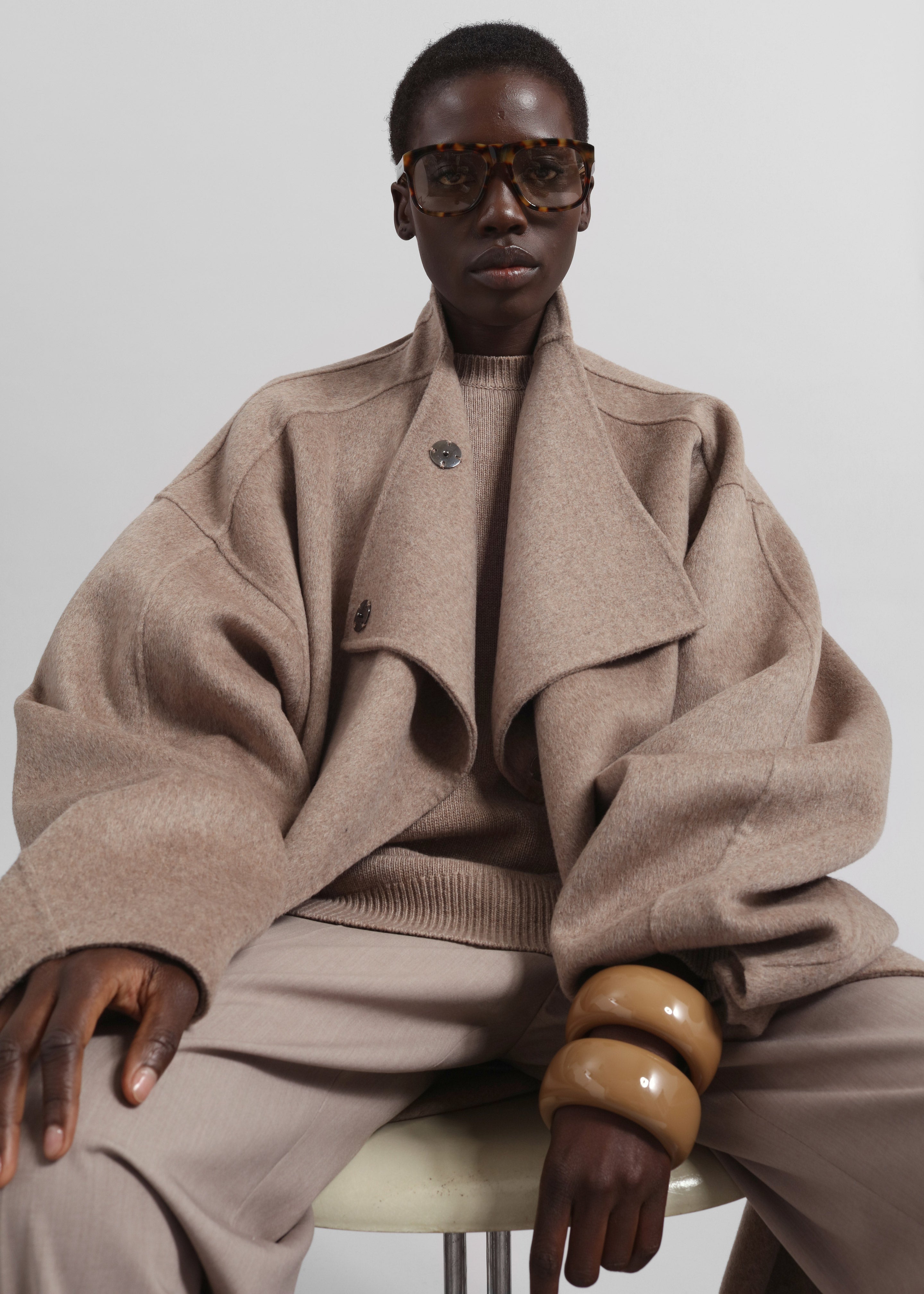 TFS Glossy Bangle - Camel