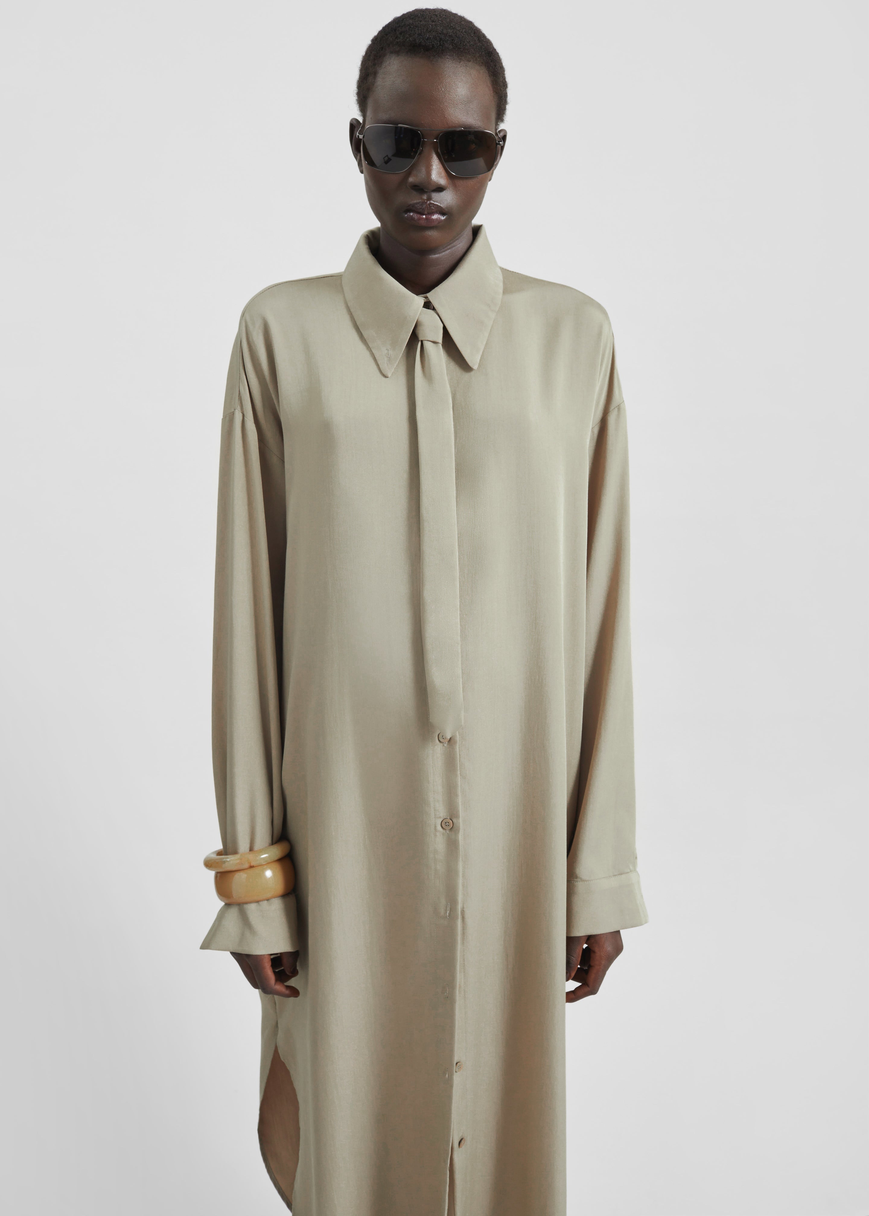 TFS Glossy Bangle - Camel