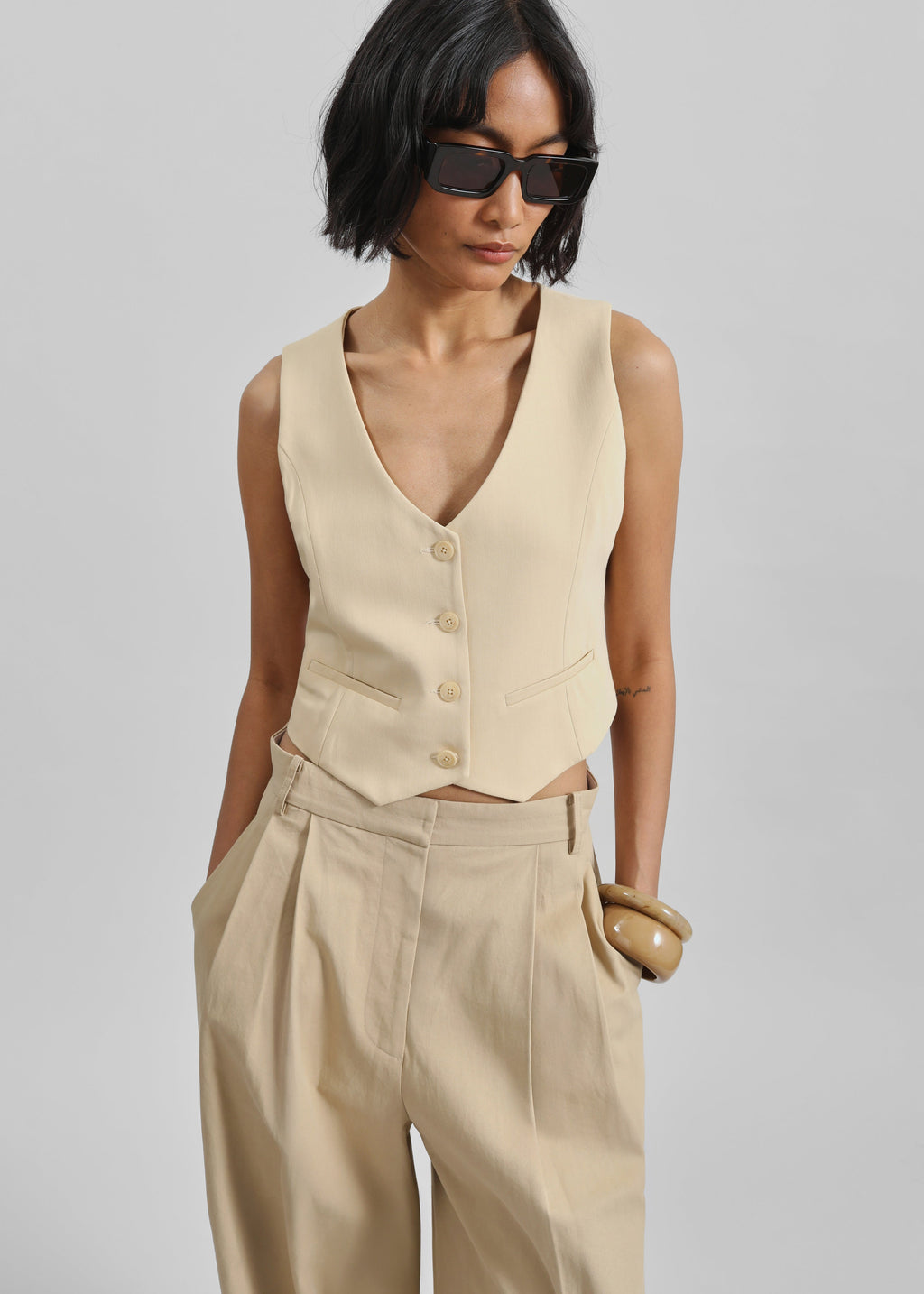 TFS Glossy Bangle - Camel