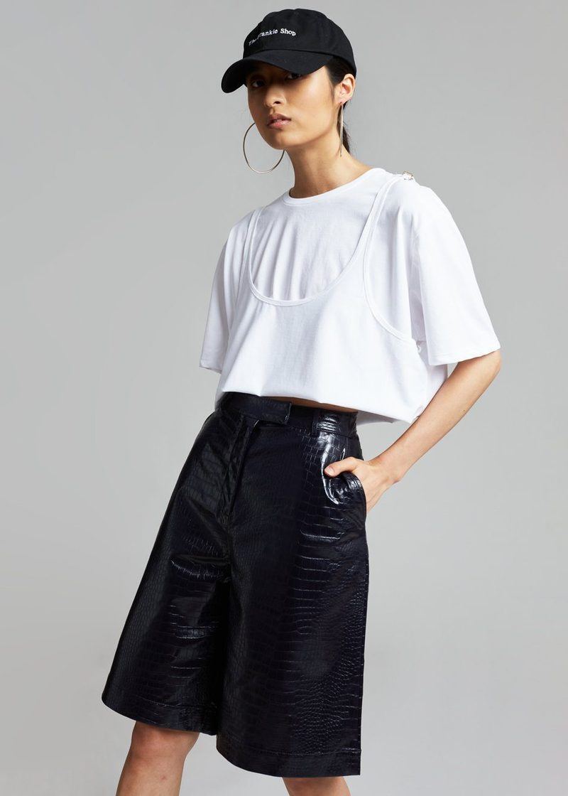 Frankie Baseball Cap - Black